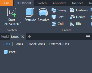 ILogic Basics - Transient Geometry